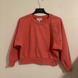 Coral Kids Crop Sweatshirt